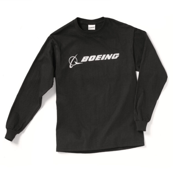 Pánske tričko Boeing BLACK LS